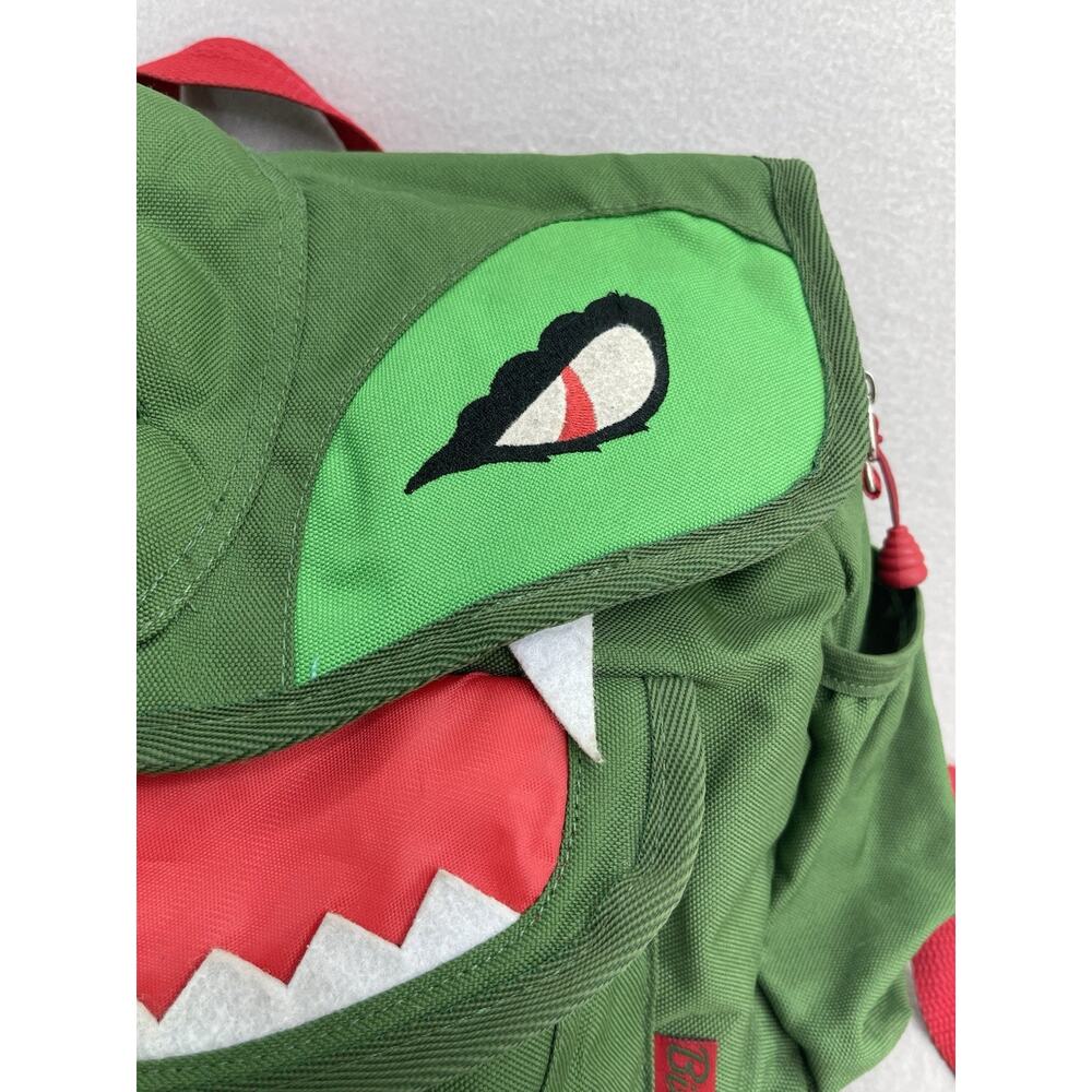 Dinosaur Backpack 10” Green Bixbee Toddler Kids Bag Lightweight Water Res - Picture 3 of 13
